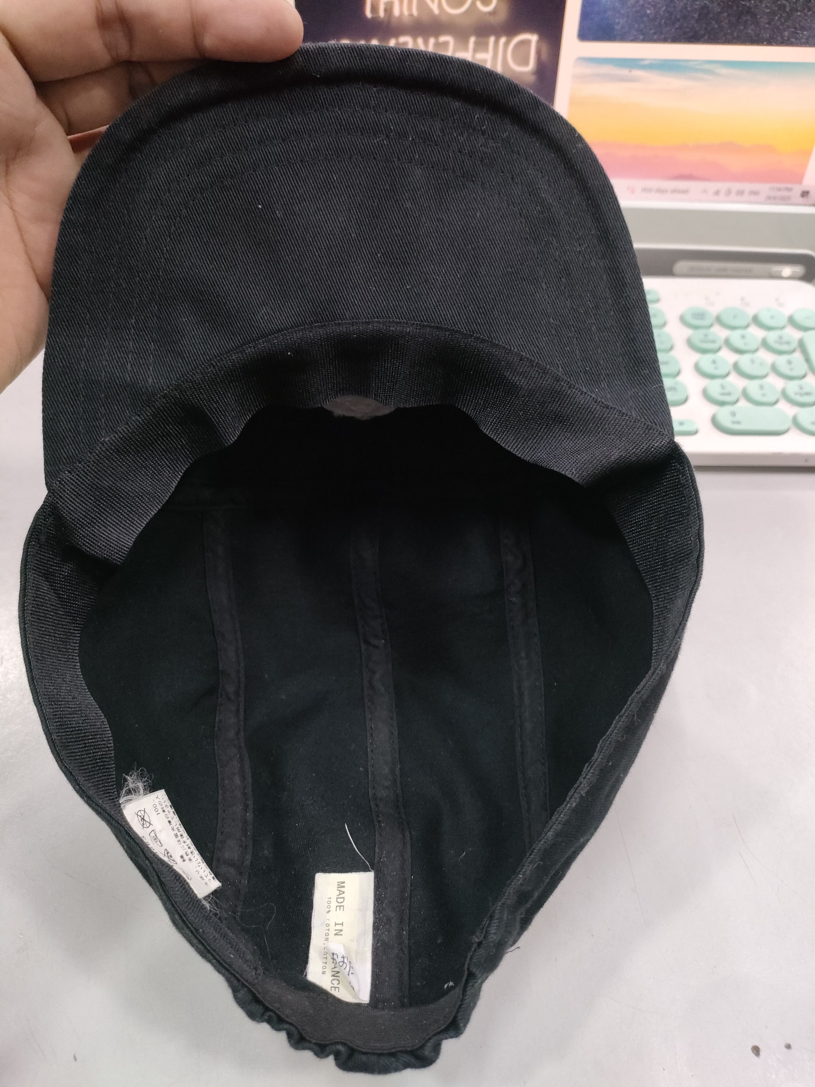 agnes b. Agnes B ENFANT 5 Panel Cap Size ONE SIZE - 7 Thumbnail