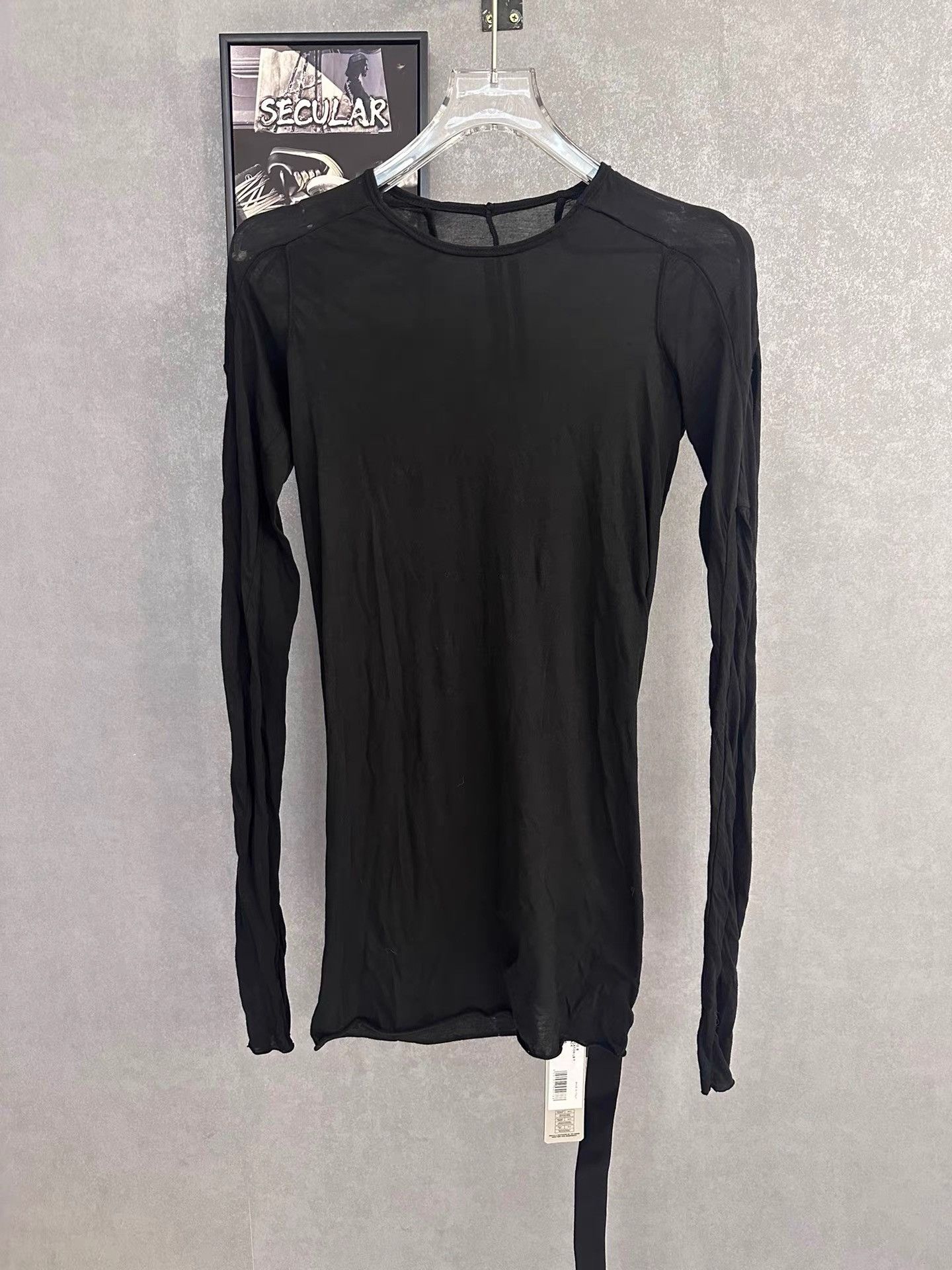 Rick Owens Rick Owens Drkshdw Ribbon Cotton Long Sleeve K34 Size S / US 4 / IT 40 - 1 Thumbnail