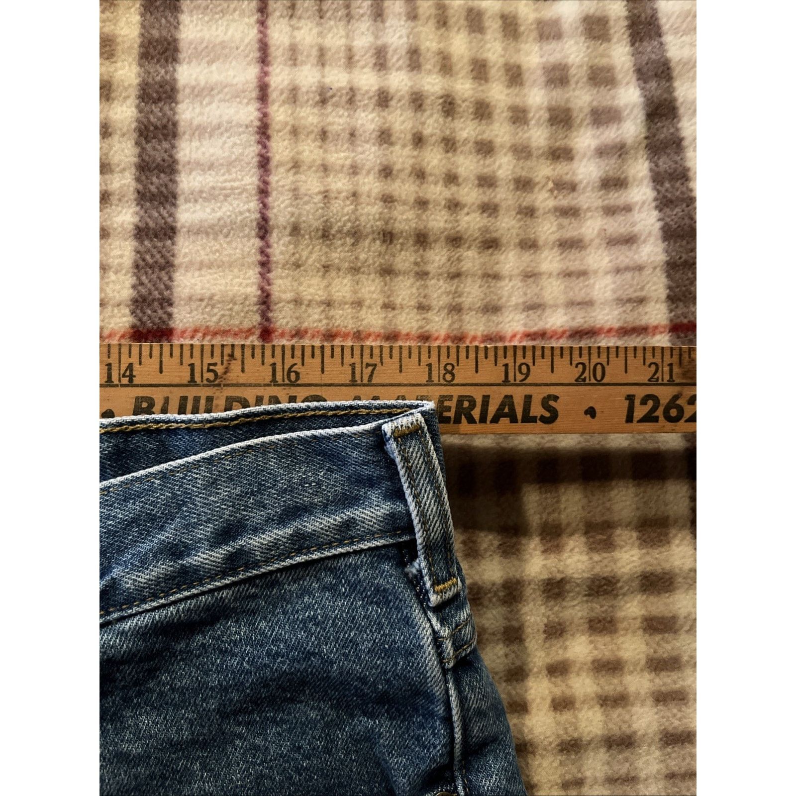 Carhartt Carhartt B17 Jeans Mens 36x34 Denim Med Wash Workwear Blue Size US 36 / EU 52 - 9 Thumbnail