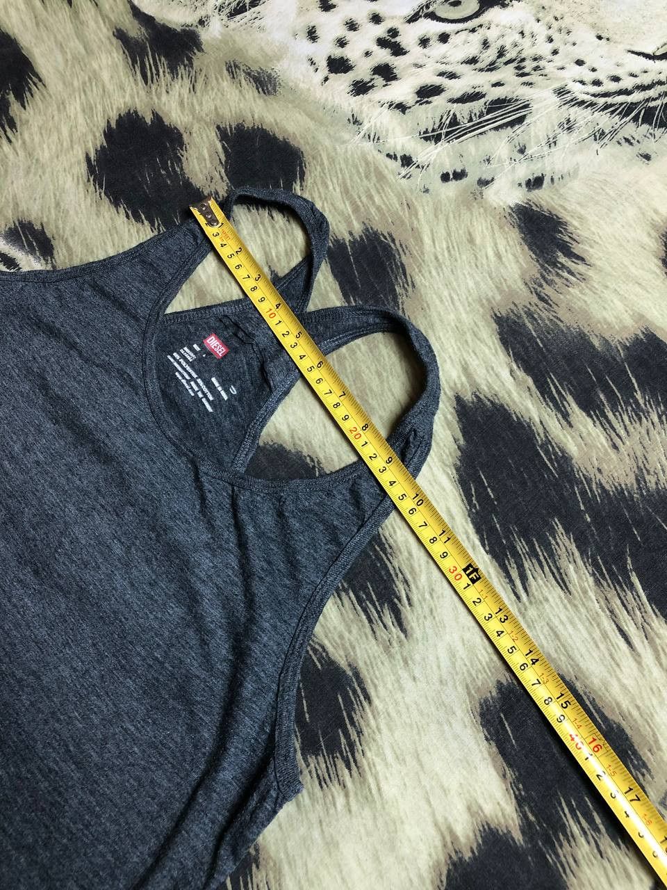 Diesel VINTAGE DIESEL Racerback Tank Top Size L / US 10 / IT 46 - 8 Thumbnail