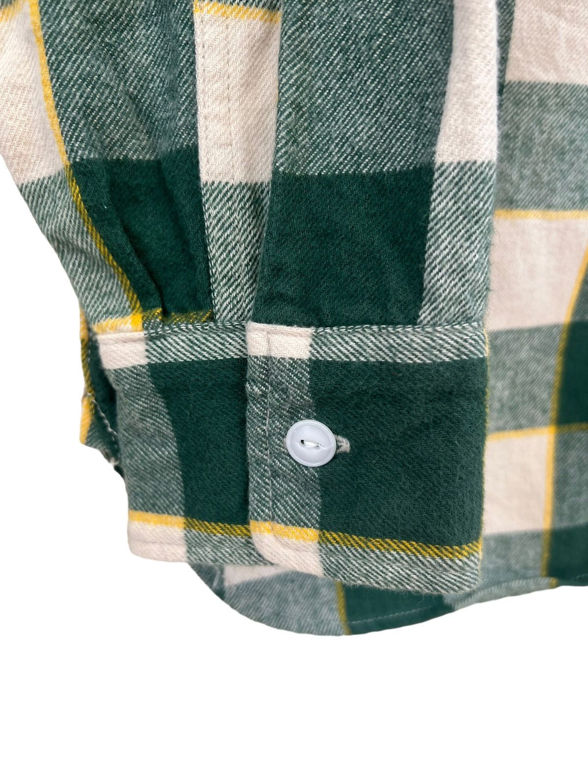 Japanese Brand Masterpiece Brand Japan Checked Gusset Flannel Work Shirt Size US M / EU 48-50 / 2 - 10 Thumbnail