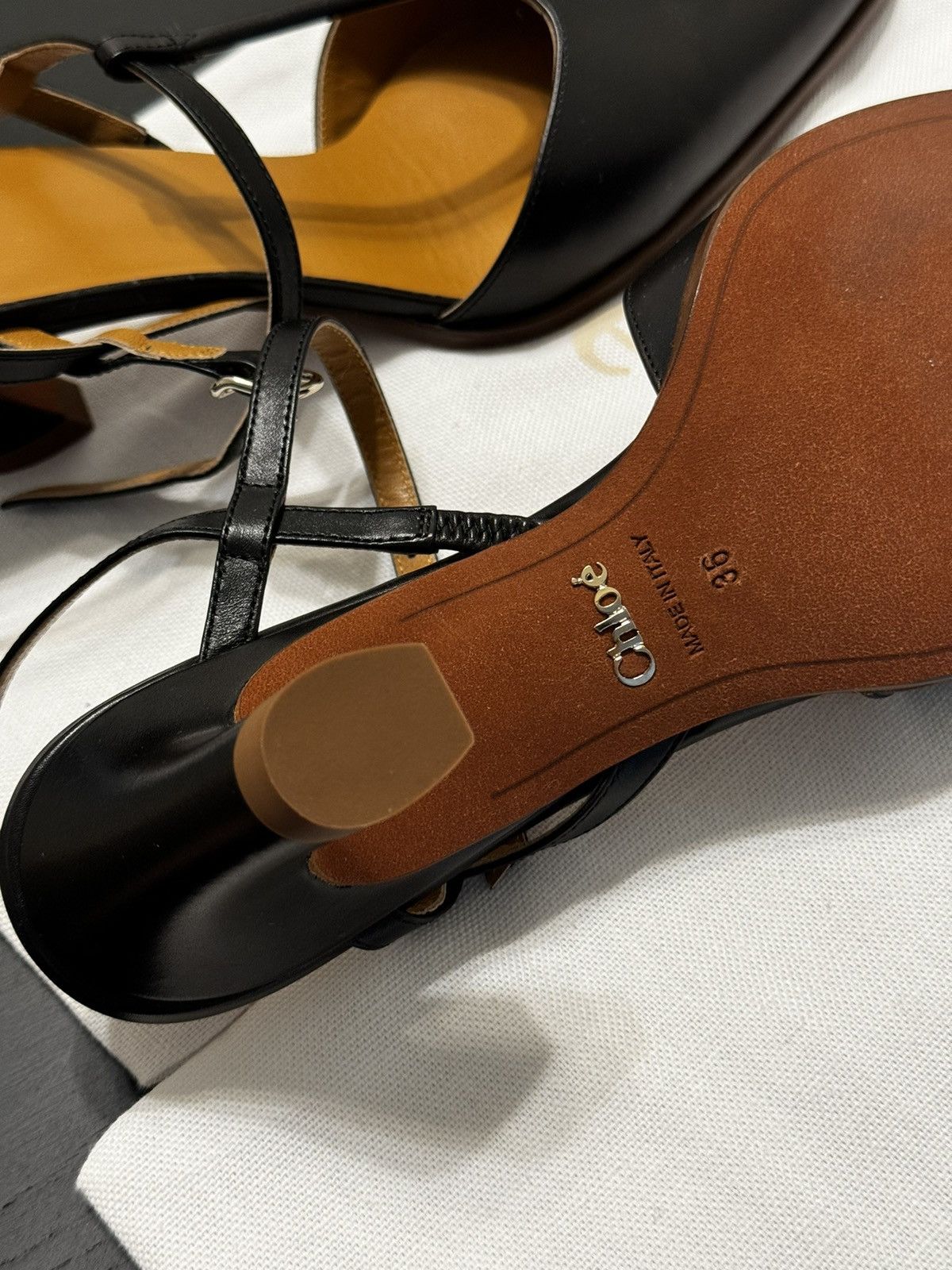 Chloe Chloe Oli Leather Mary Jane Pumps Size 36 Size US 6 / IT 36 - 4 Thumbnail