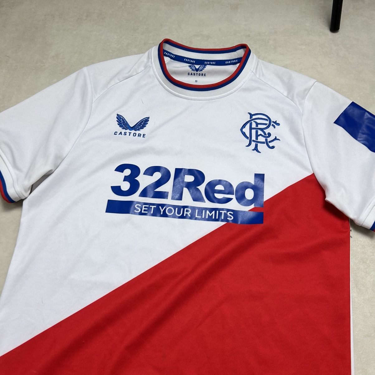 Castore Castore Rangers FC 2022/23 Football Soccer Jersey Away S Size US S / EU 44-46 / 1 - 2 Thumbnail