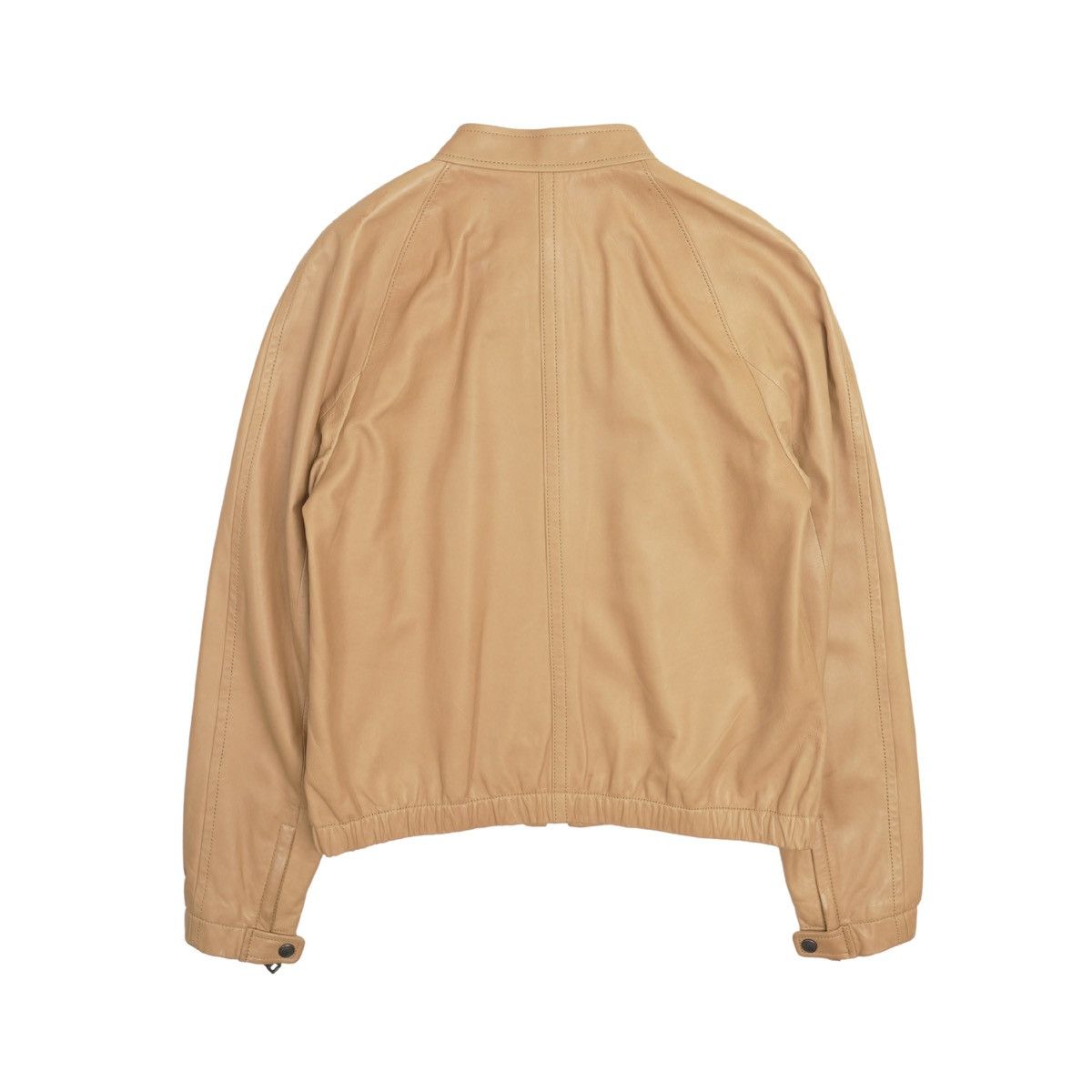 Coach Coach Leather Zip Moto Bomber Jacket Size M / US 6-8 / IT 42-44 - 2 Thumbnail