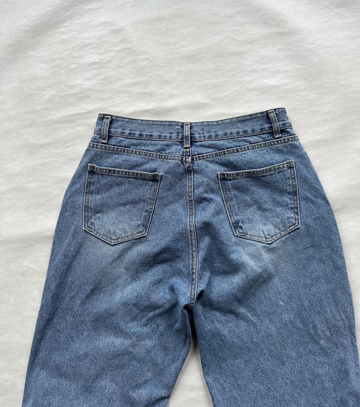 Designer × If Six Was Nine MUSE Ripped Washed Wide Denim Pants Size US 32 / EU 48 - 7 Thumbnail