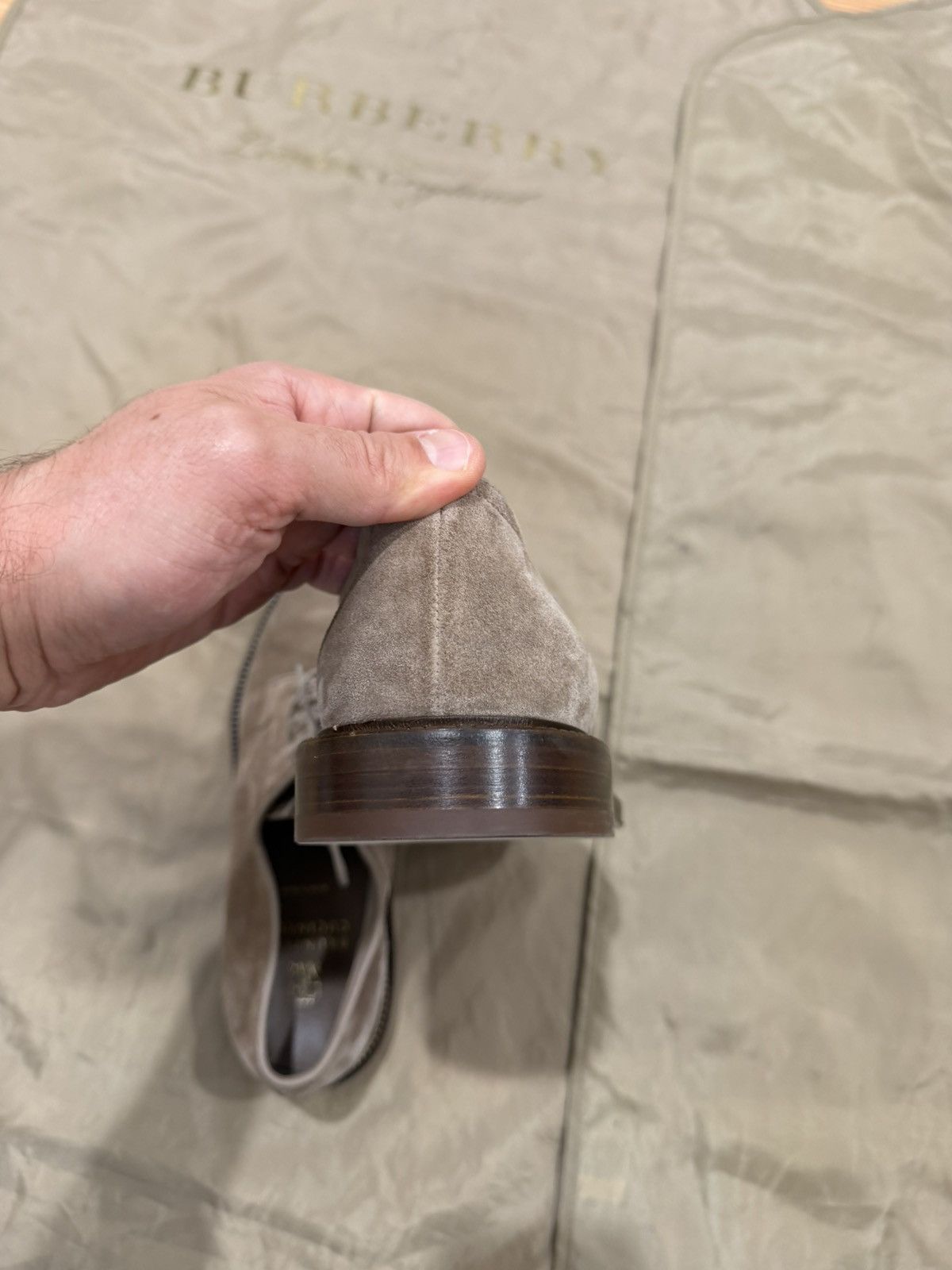 Brunello Cucinelli Brunello Cucinelli Suede Derby shoes Size 44 Size US 11 / EU 44 - 6 Thumbnail