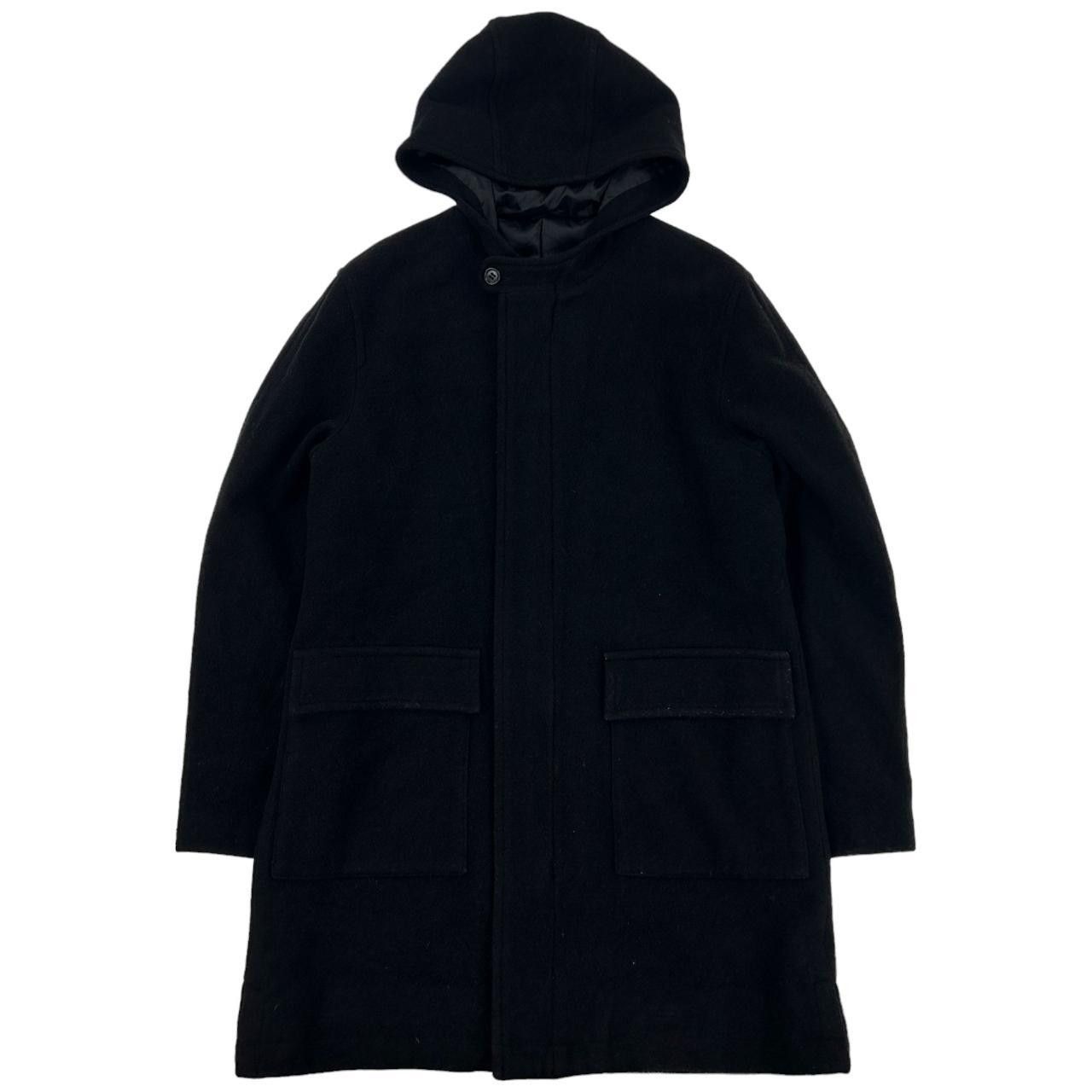Vintage PPFM Hooded Wool Long Coat Coat Size L
