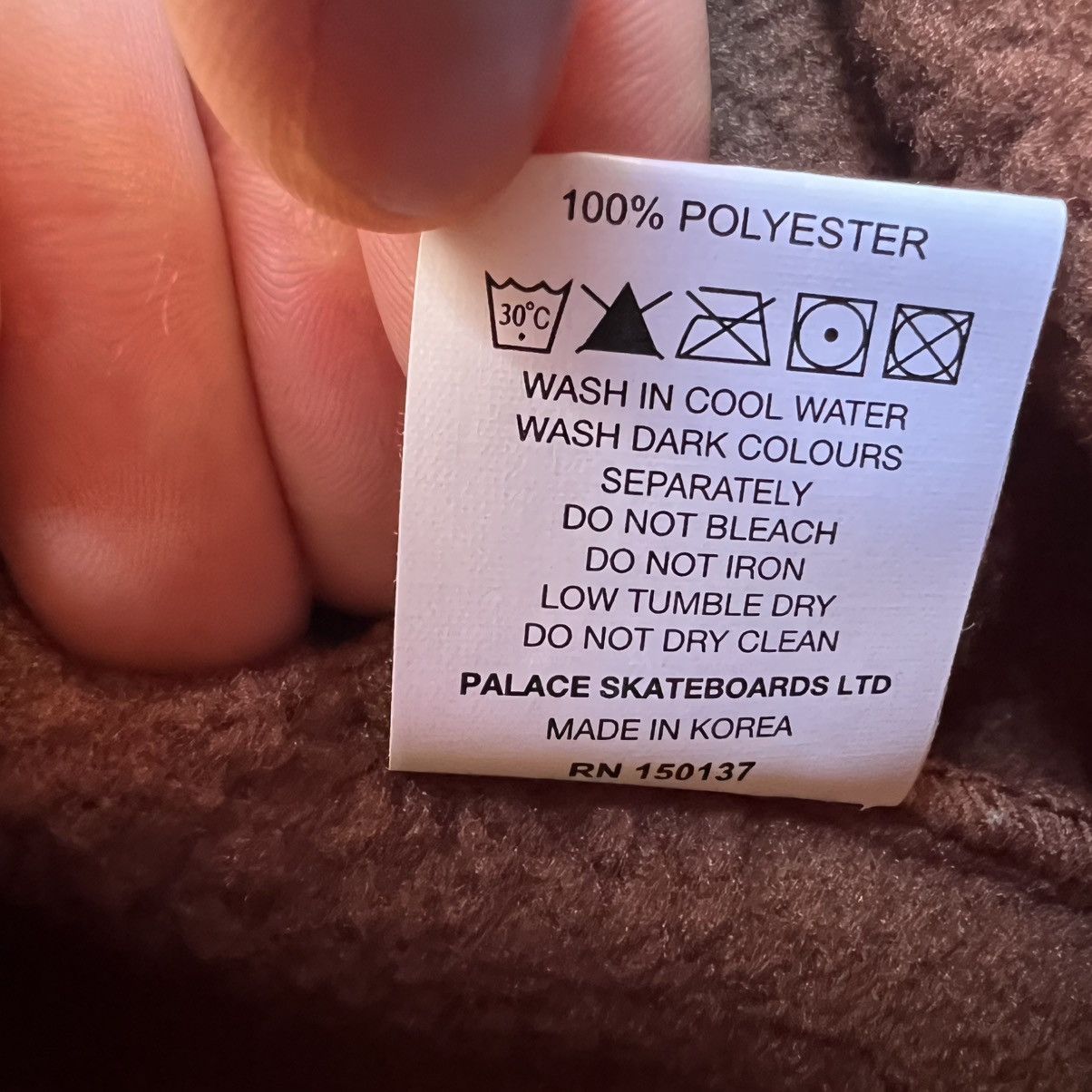 Palace Palace Mocha fleece facewarmer beanie Size ONE SIZE - 5 Thumbnail