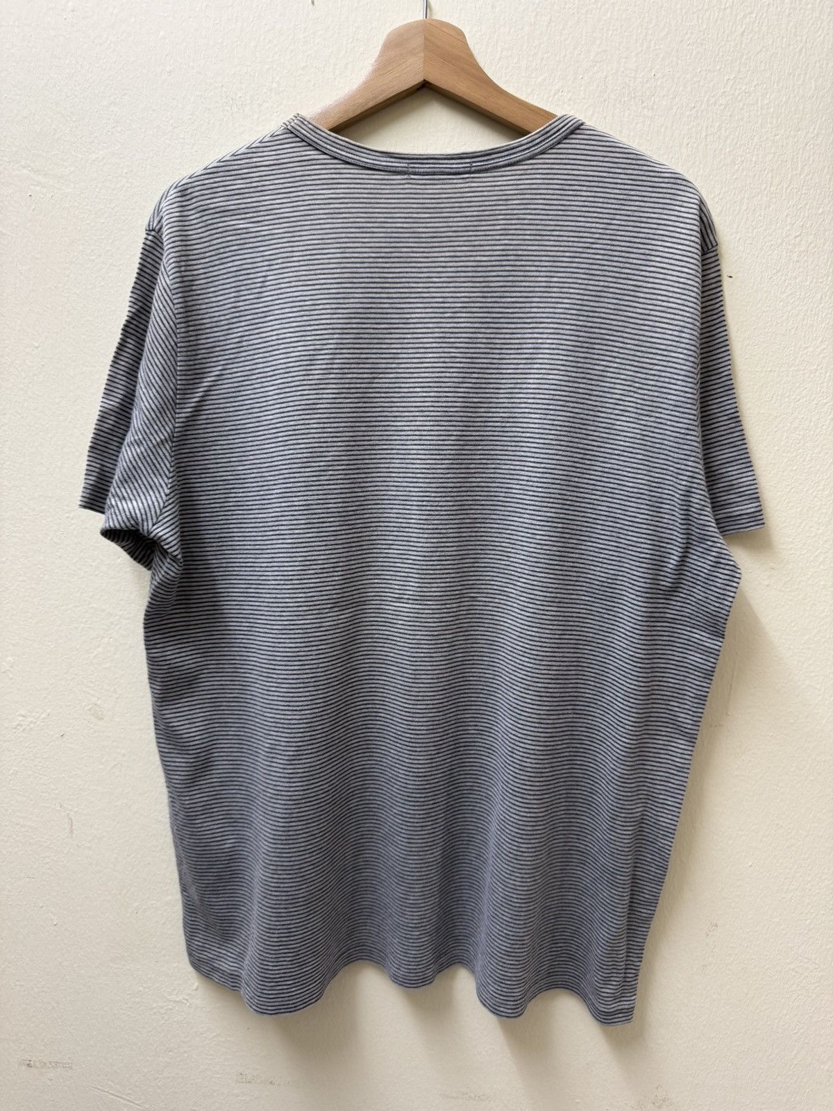 Y's Vintage Y’s for Living Yohji Yamamoto Stripes Tshirt Size US XL / EU 56 / 4 - 5 Thumbnail