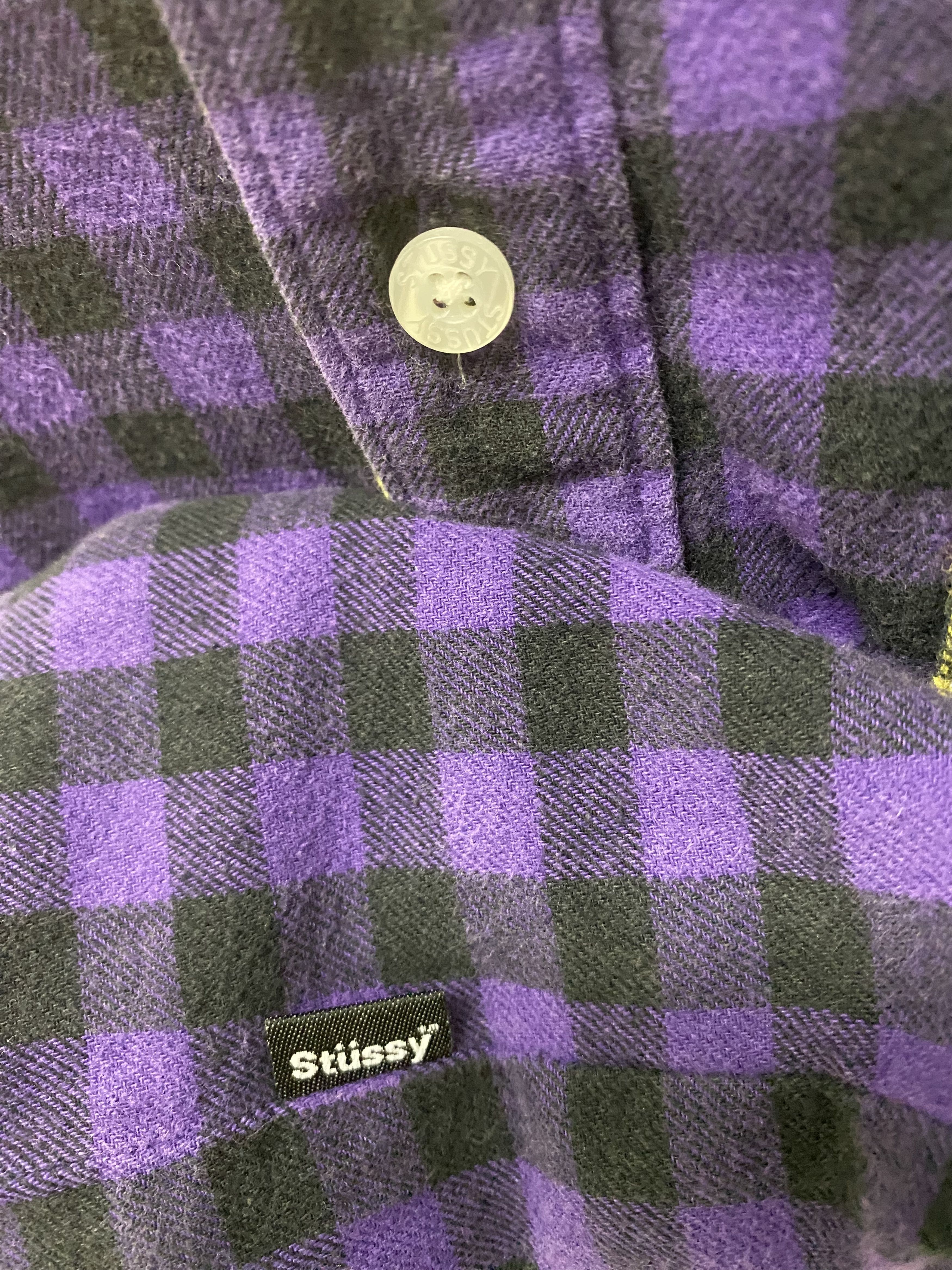 Stussy Stussy Flannel Checker Shirt Size US S / EU 44-46 / 1 - 4 Thumbnail