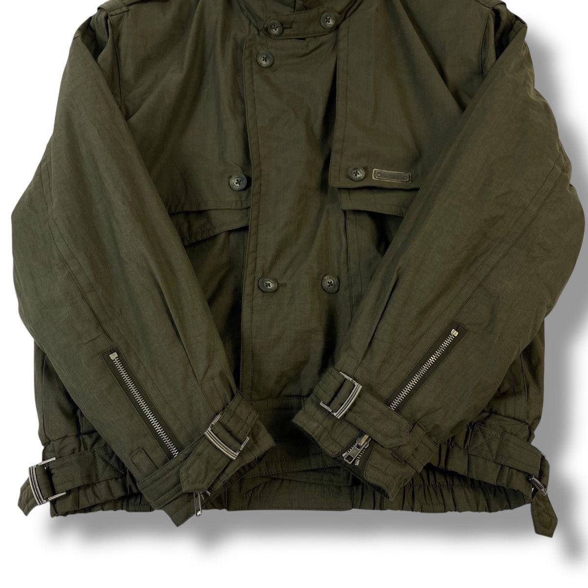 Buzz Rickson's 🇯🇵 BAYCREST MULTIPOCKET BUCKLE WAIST BOMBER JACKET Size US XL / EU 56 / 4 - 9 Thumbnail