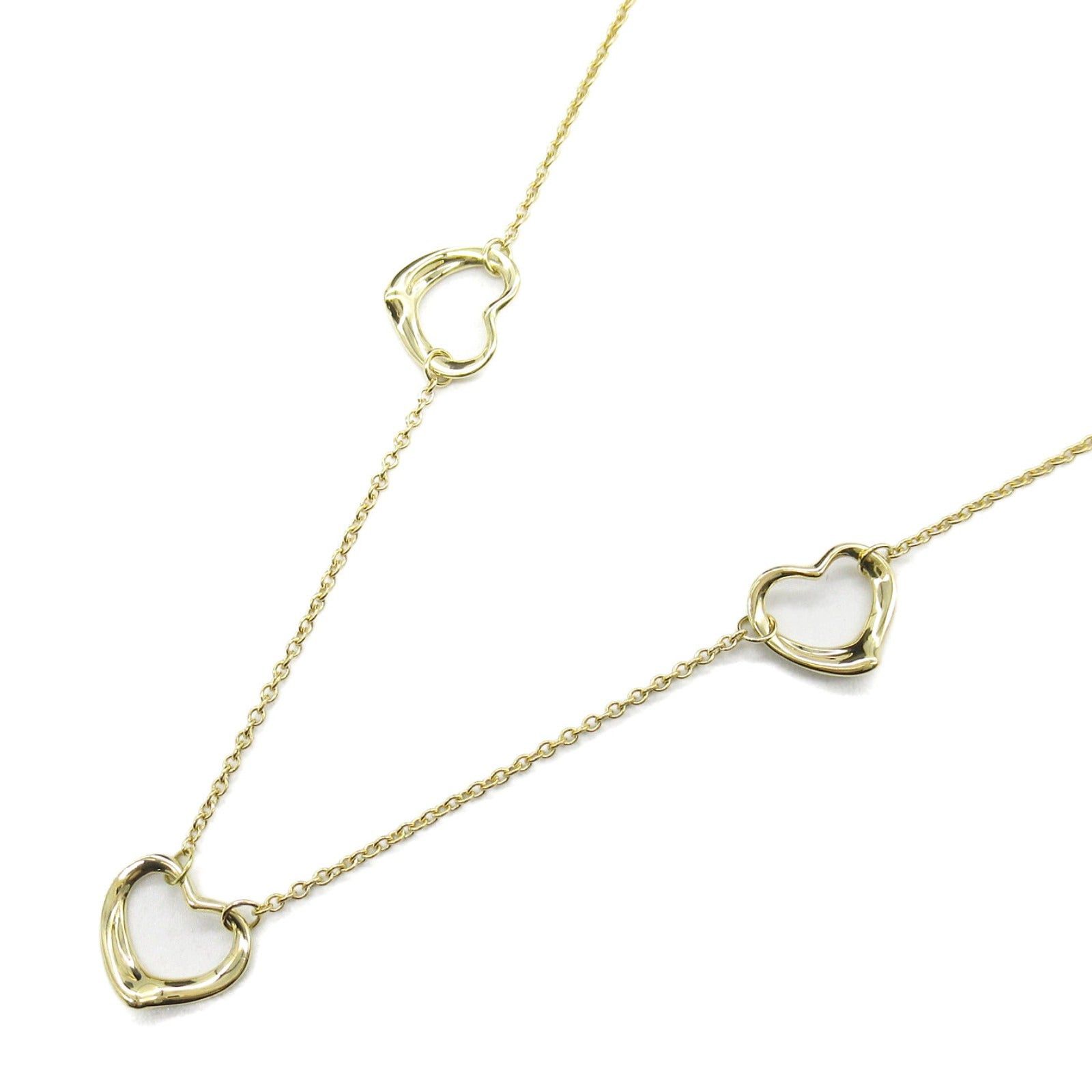 Tiffany & Co. Tiffany Co Open Heart 3 Motifs Necklace K18 (Yellow Gold) Gold Size ONE SIZE - 1 Thumbnail