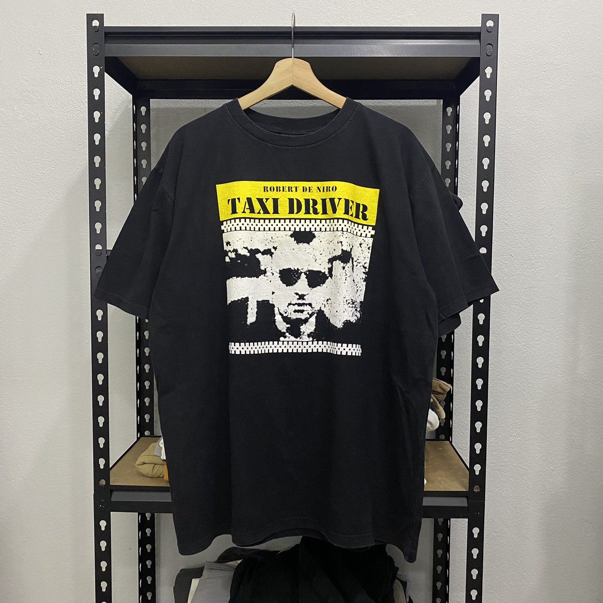 image of Taxi Driver Movie Tshirt in Black, Men's (Size Large)