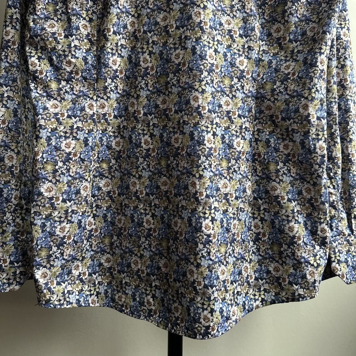 Eton ETON Allover Floral Slim Shirt Size M Size US M / EU 48-50 / 2 - 12 Thumbnail
