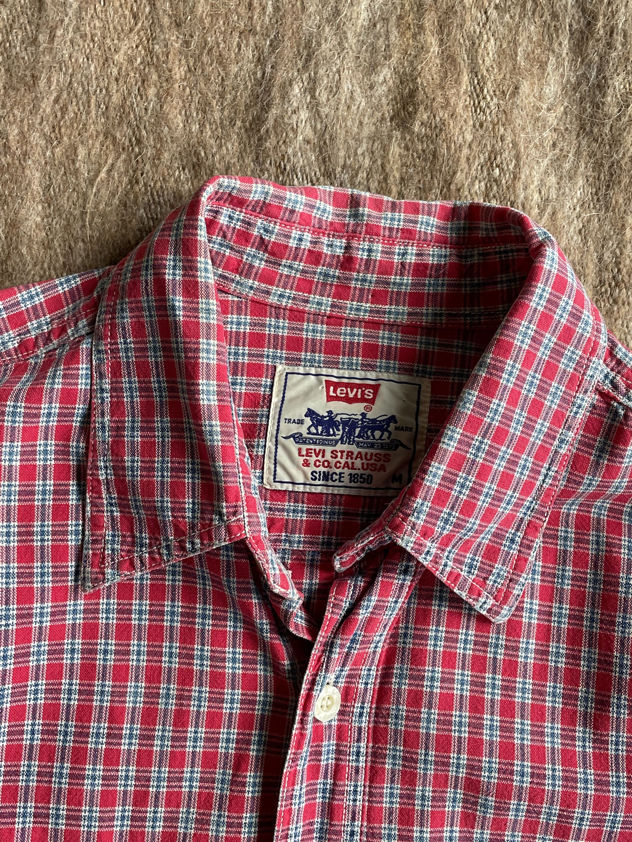 Levi's Levis Vintage Checked Shirt 5291AC Size US M / EU 48-50 / 2 - 3 Thumbnail