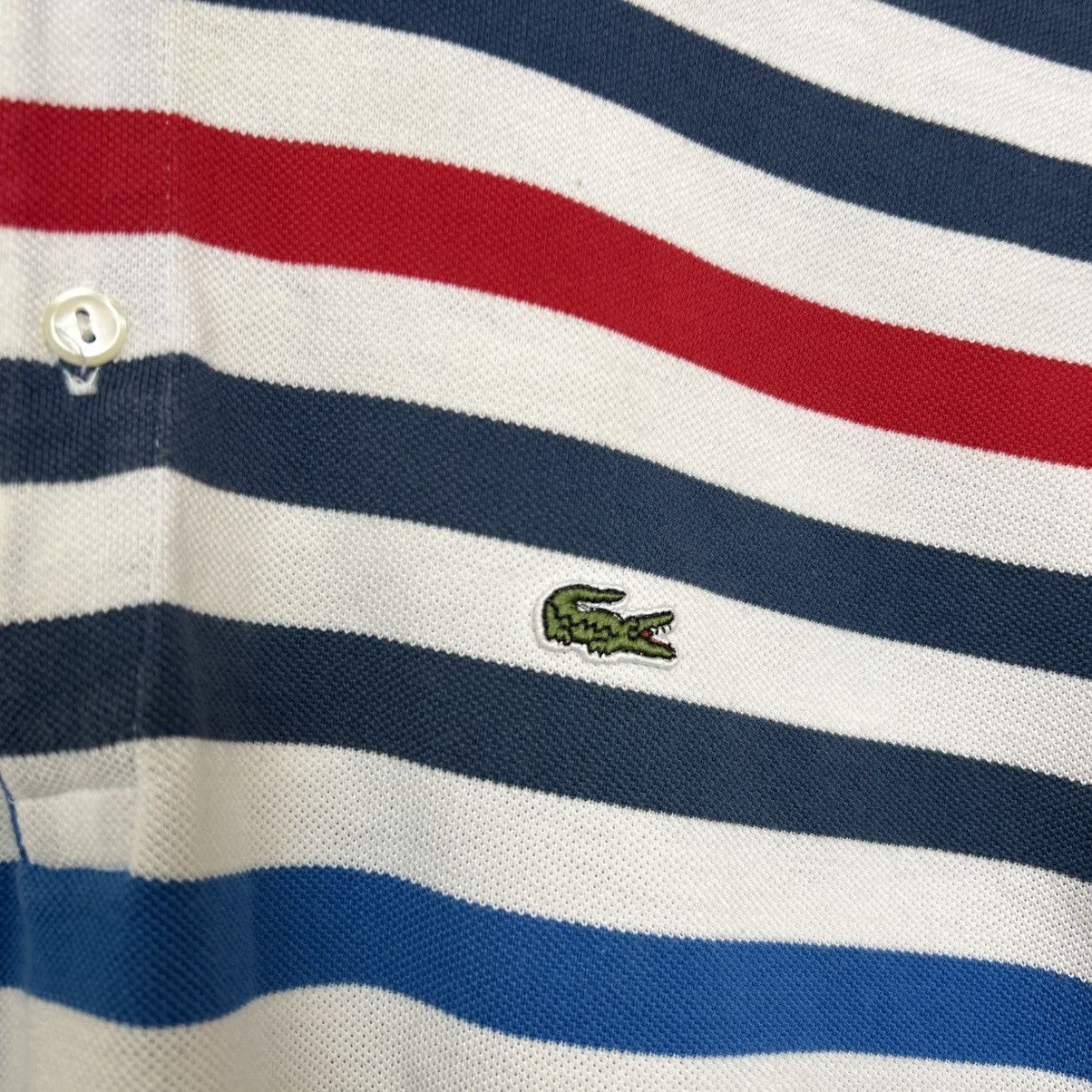Lacoste Mens Lacoste Small logo Multicolored y2k polo Size US XL / EU 56 / 4 - 3 Thumbnail
