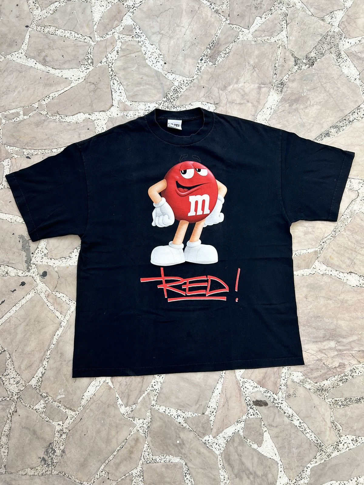Vintage Mars Inc M&M Vintage Fronhit Red Size US L / EU 52-54 / 3 - 1 Thumbnail