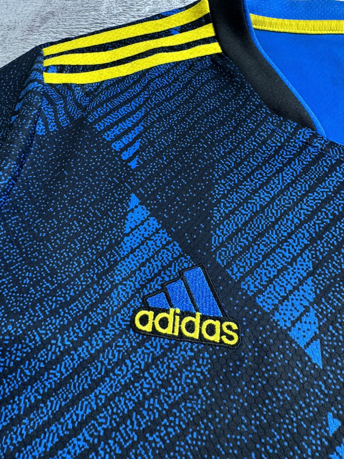 Adidas Manchester United Cristiano Ronaldo 2021/2022 Third Jersey Blockcore T Shirt Tee Size US XXL / EU 58 / 5 - 12 Thumbnail