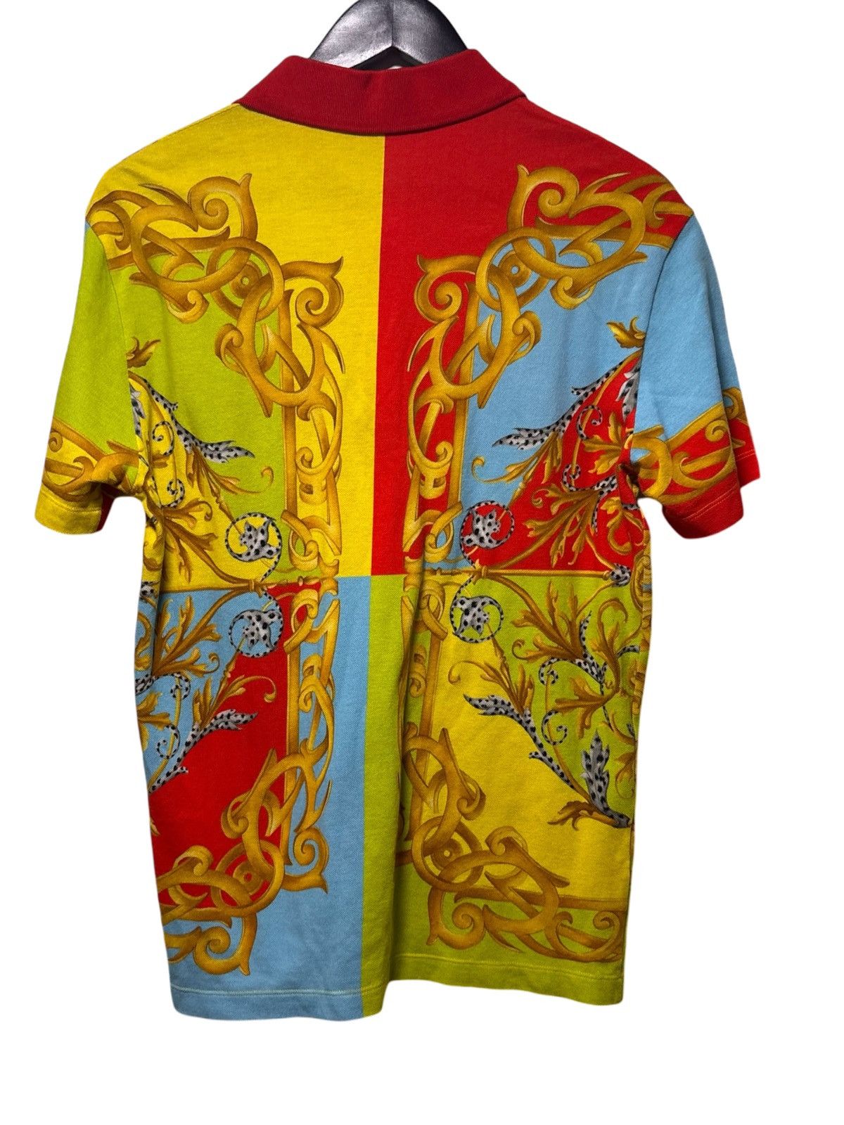 Versace Versace Tailor Fit Multicolor Polo Shier Mens Size Small Size US S / EU 44-46 / 1 - 9 Thumbnail