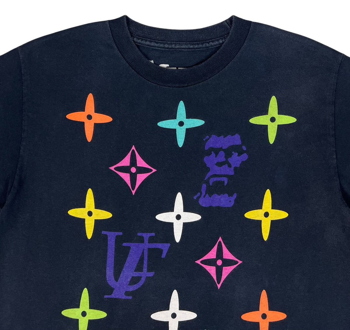 FUCT × Girl Skateboards VINTAGE SUNFADED FUCT LV MONOGRAM TEE Size US S / EU 44-46 / 1 - 2 Thumbnail