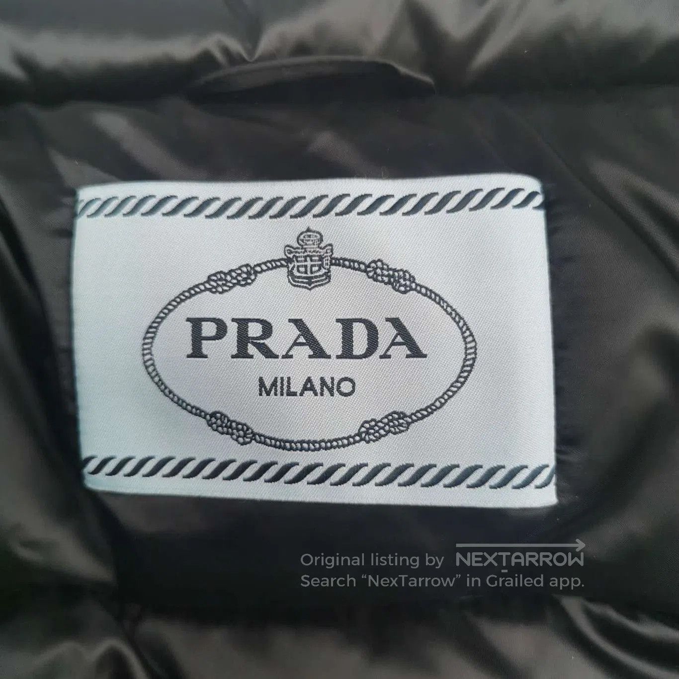 Prada Prada Quilted Belted Hooded Long Sleeve Down Jacket . Size US S / EU 44-46 / 1 - 5 Thumbnail