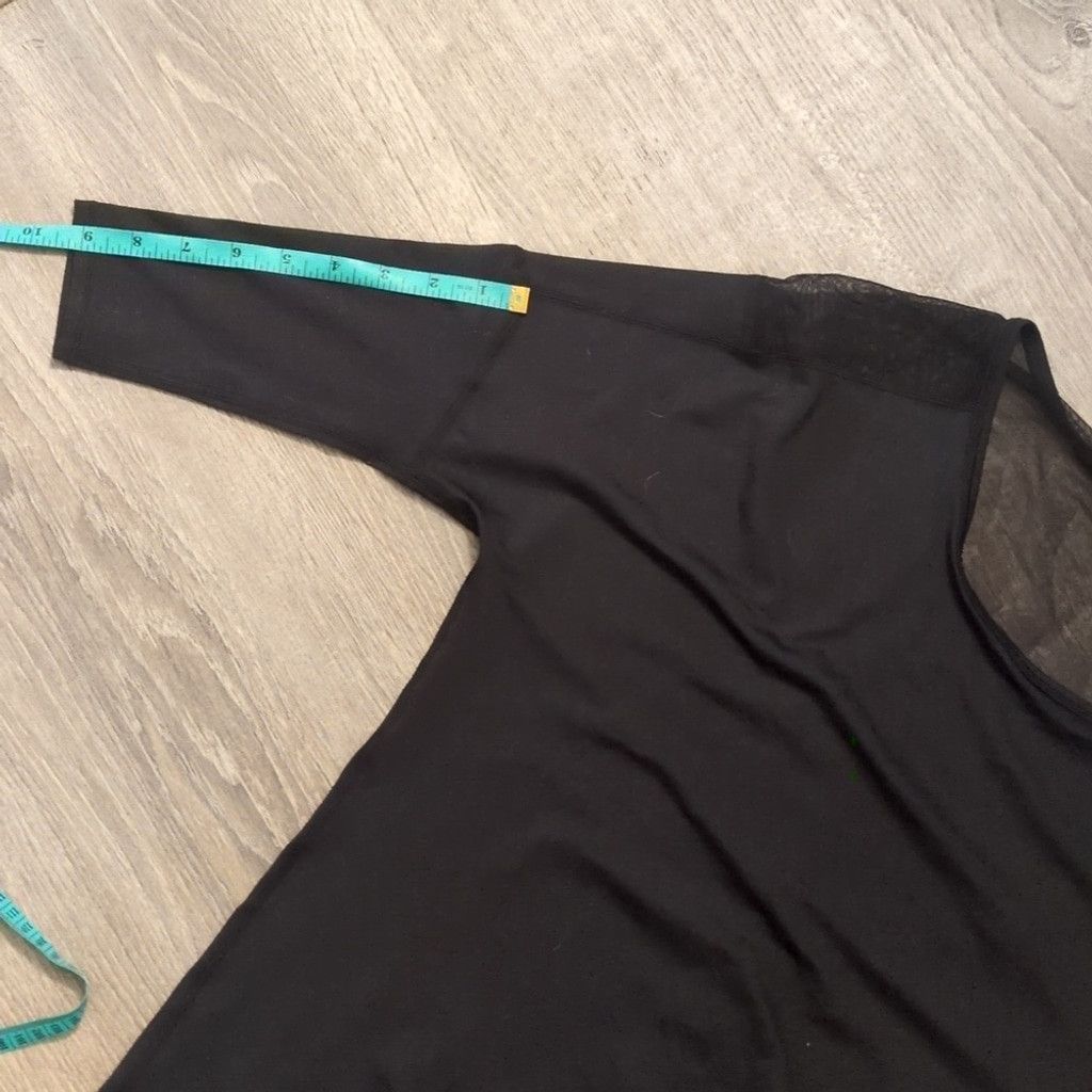 Other Alala oversized black mesh 1/2 sleeve top size XS Size XS / US 0-2 / IT 36-38 - 7 Thumbnail