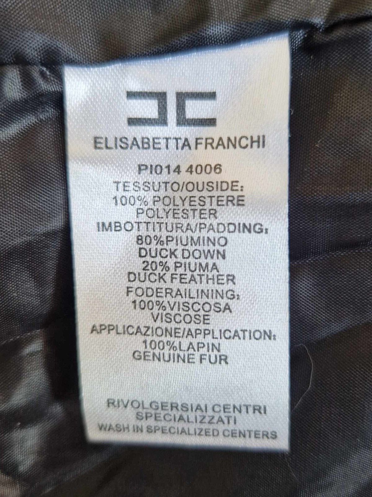 Elisabetta Franchi Elisabetta Franchi Puffer Jacket size M Size M / US 6-8 / IT 42-44 - 6 Thumbnail