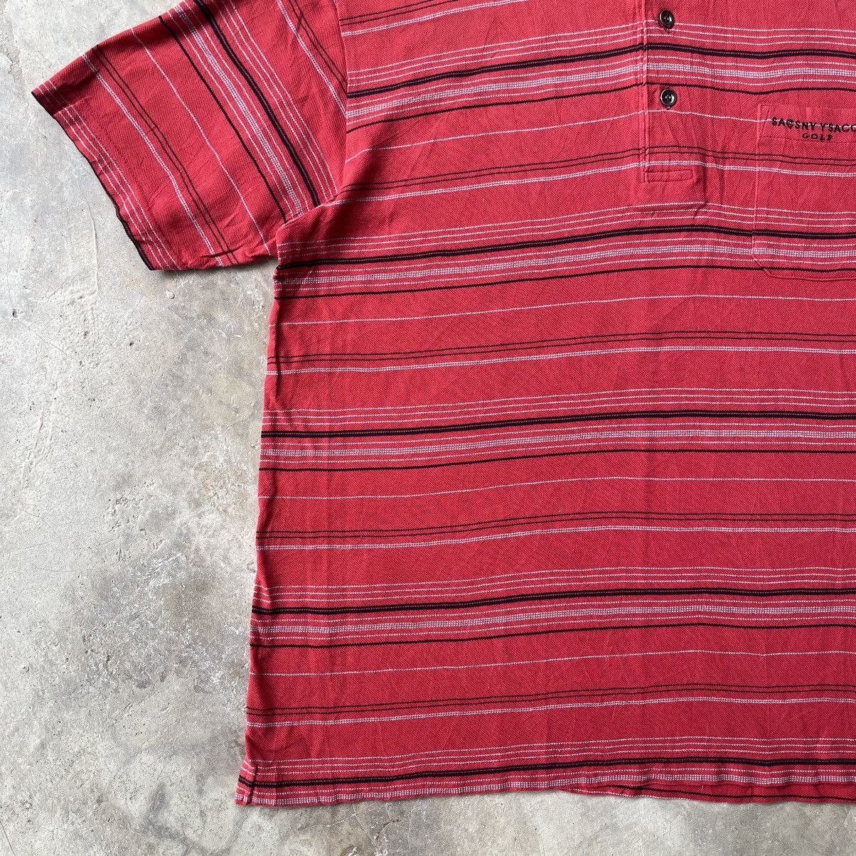 Yohji Yamamoto 🇯🇵 Yohji Yamamoto SACSNY Y'SACCS Golf Polos Tee Shirt Size US M / EU 48-50 / 2 - 3 Thumbnail