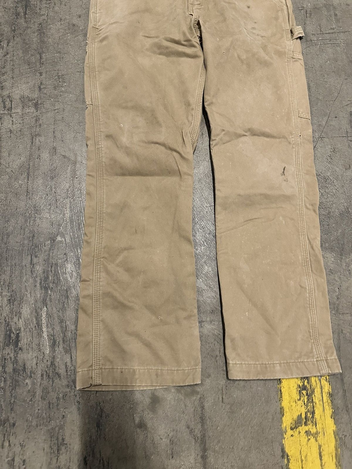 Carhartt × Vintage Y2K carhartt plaid lined jeans Size US 33 - 4 Thumbnail