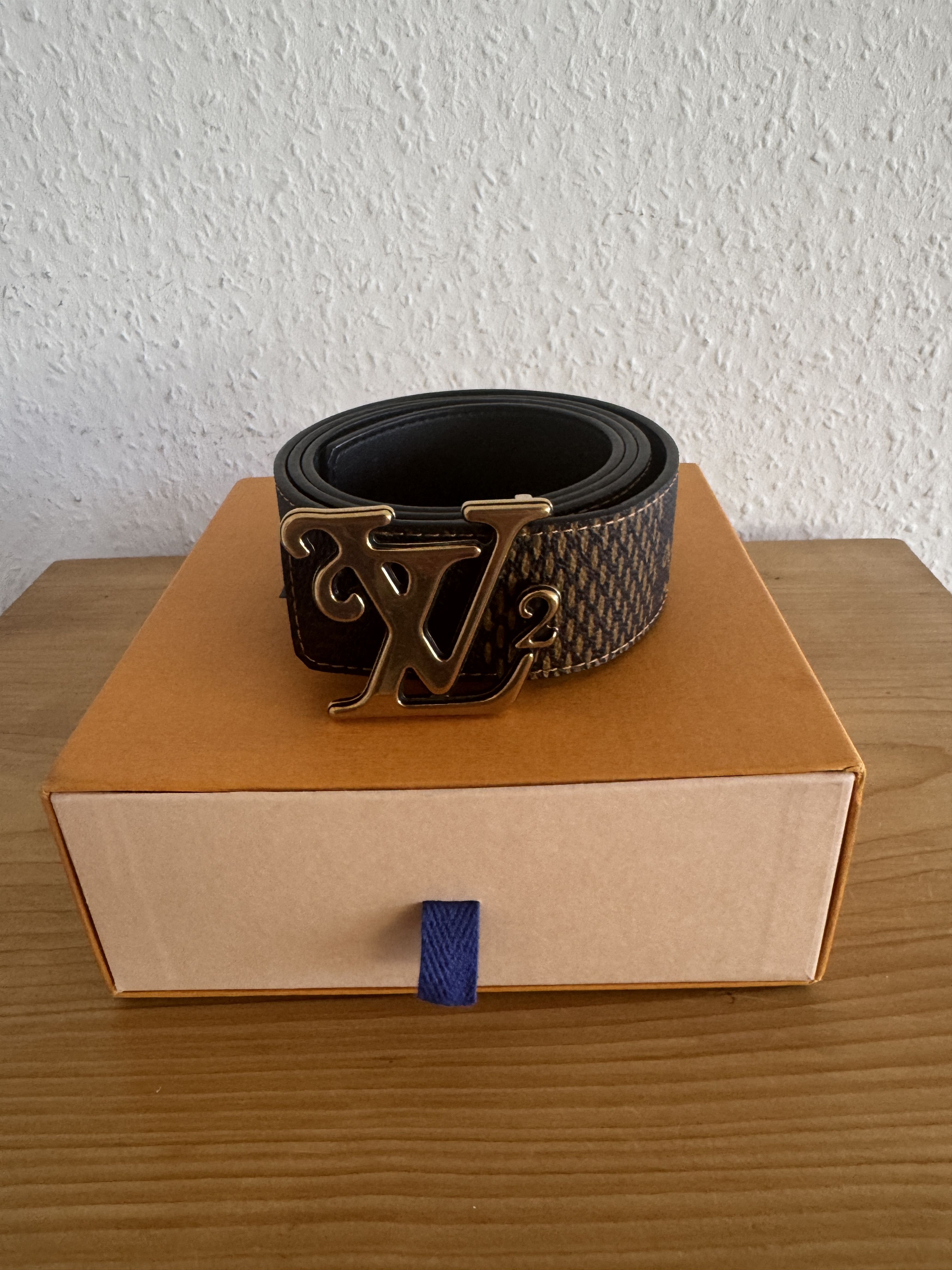 Louis Vuitton x Nigo Reversible Damier Belt 40MM - Main Image