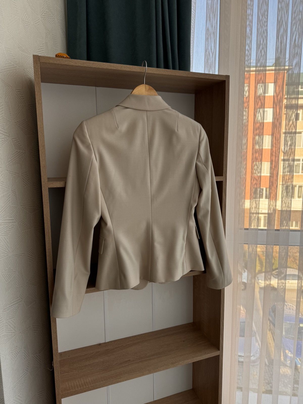 Akris × Vintage Vintage Akris Punto Royal Beige Wool 3-Pockets Luxury Blazer Size S / US 4 / IT 40 - 7 Thumbnail