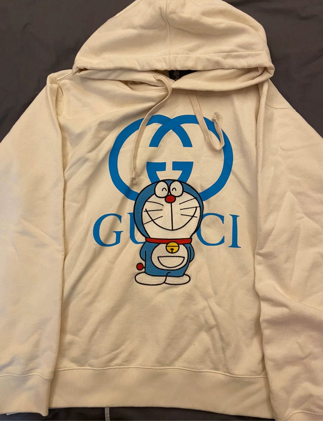 Gucci gucci doraemon hoodie in off-white color Size US L / EU 52-54 / 3 - 1 Thumbnail