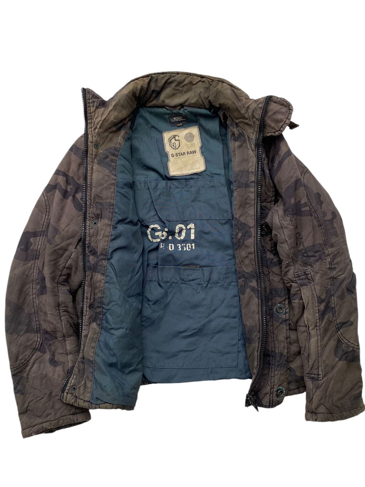 G-Star Vtg G Star Raw Military Jacket Size US M / EU 48-50 / 2 - 4 Thumbnail