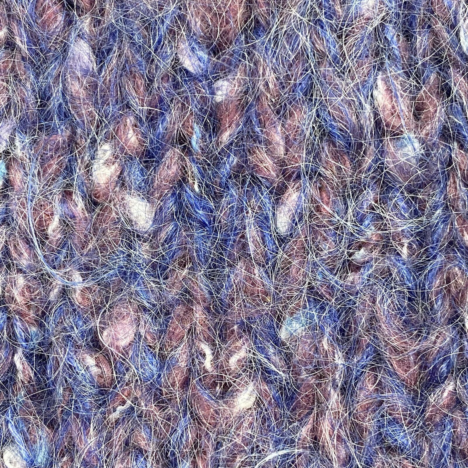 Handmade Hand Knit W's M/L Mohair Wool Oversized Sweater Drop Sleeve Size ONE SIZE - 8 Thumbnail