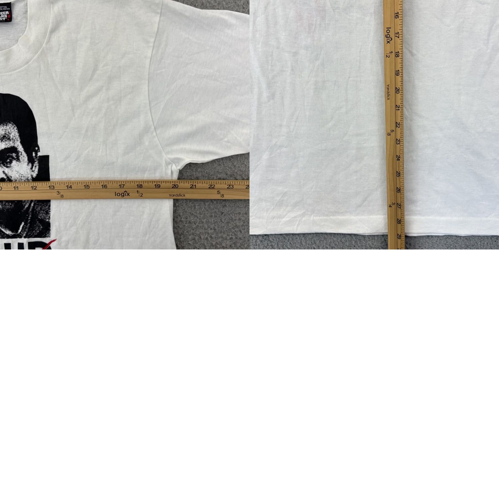 Vintage VINTAGE Saddam Hussein Shirt Mens Large White 90s Short Sleeve Iraq Desert Storm Shirt Size US L / EU 52-54 / 3 - 8 Thumbnail