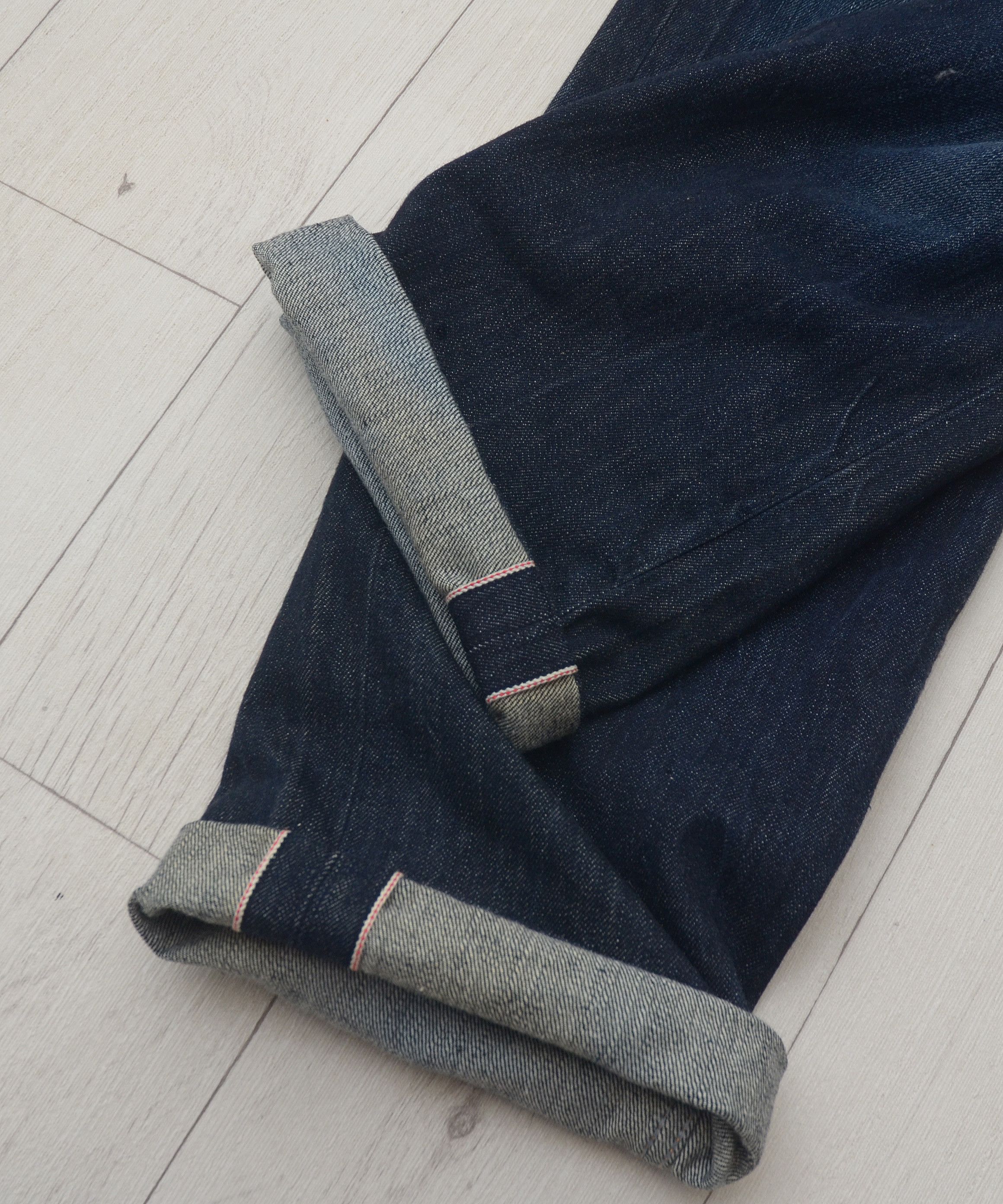 Japanese Brand Colins Dark Blue Selvedge Spellbound Denim Jeans 31x30 Size US 31 - 1 Thumbnail