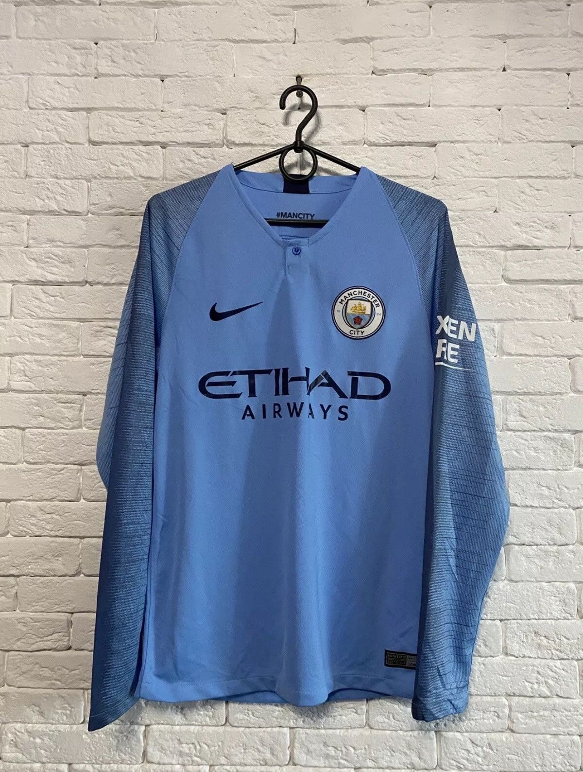 Nike Manchester City Home Jersey 18/19 Sz S