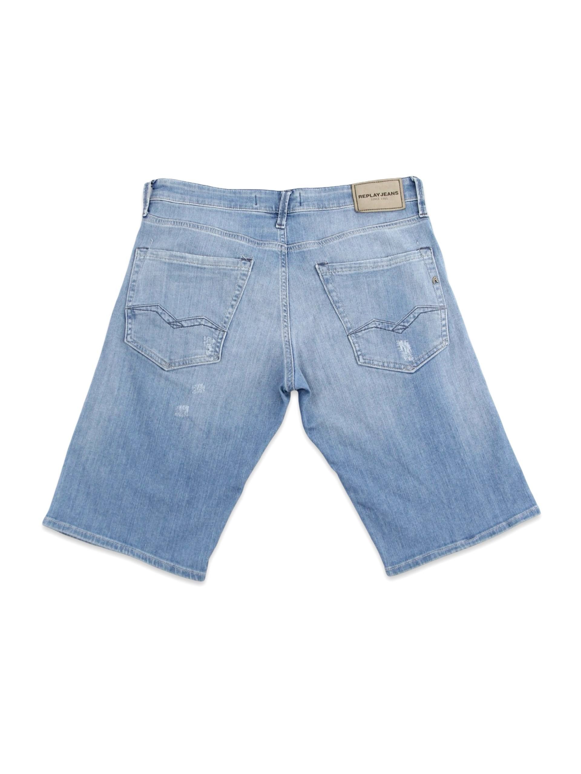 Replay REPLAY Denim Bermuda shorts Size US 33 - 3 Thumbnail