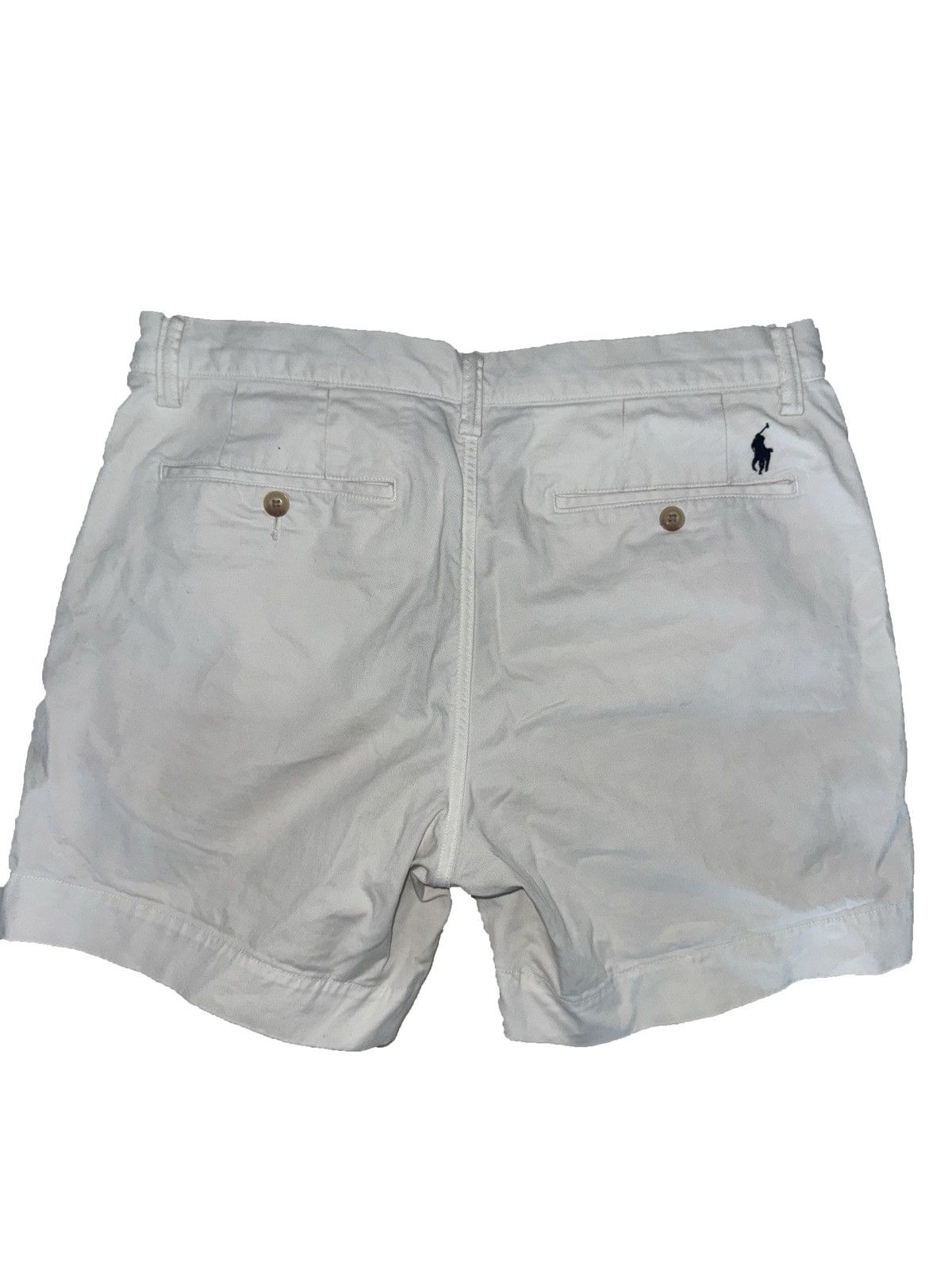 Polo Ralph Lauren Ralph Lauren white above-the-knee shorts Size US 31 - 2 Thumbnail
