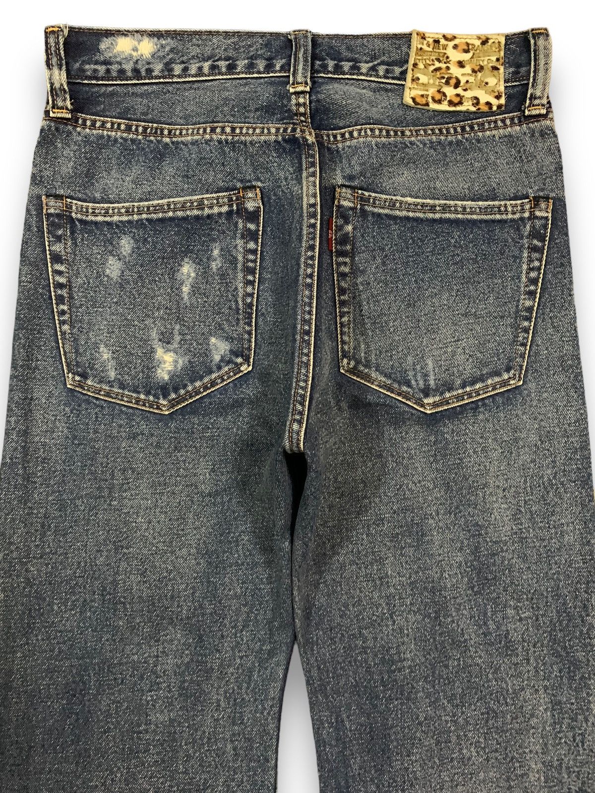 14th Addiction Vintage Y2K Japanese Brand RNA Distressed Grunge Jeans Size US 30 / EU 46 - 10 Thumbnail