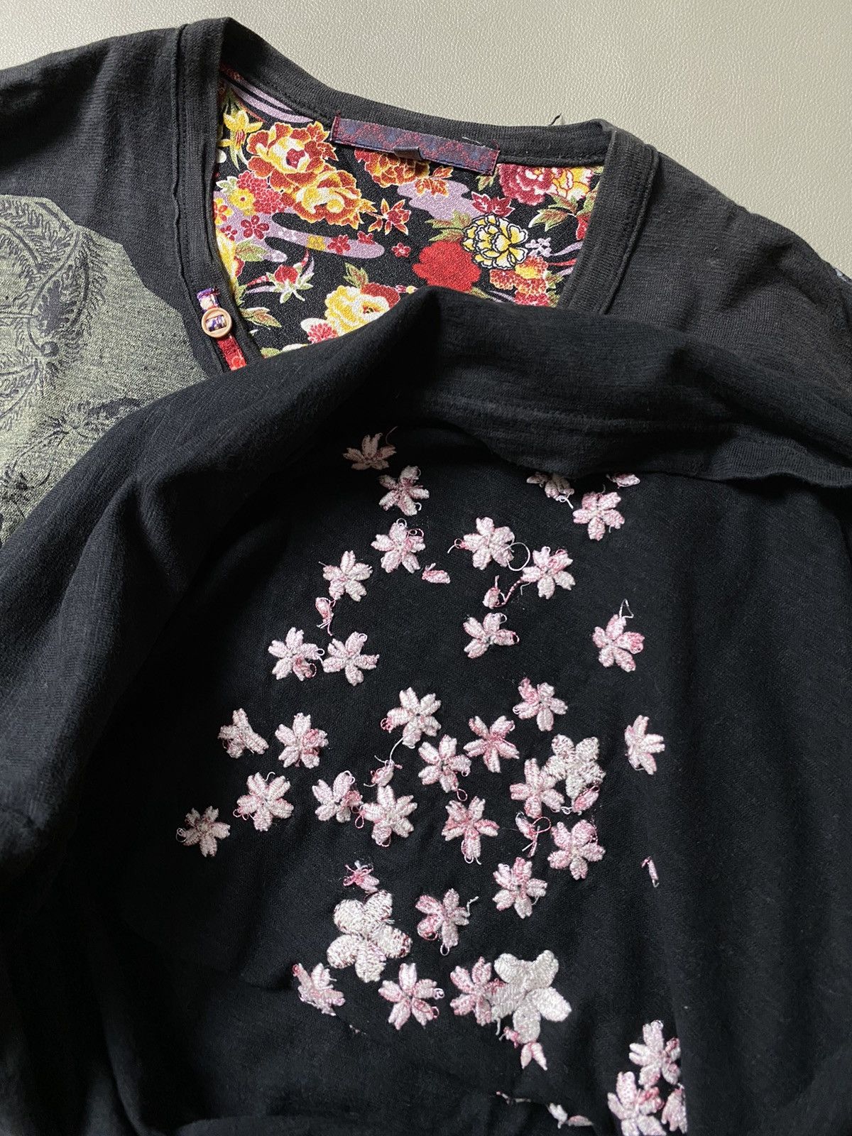 Japanese Brand Vintage Karakuri Sukajan Longsleeve Size US L / EU 52-54 / 3 - 9 Thumbnail