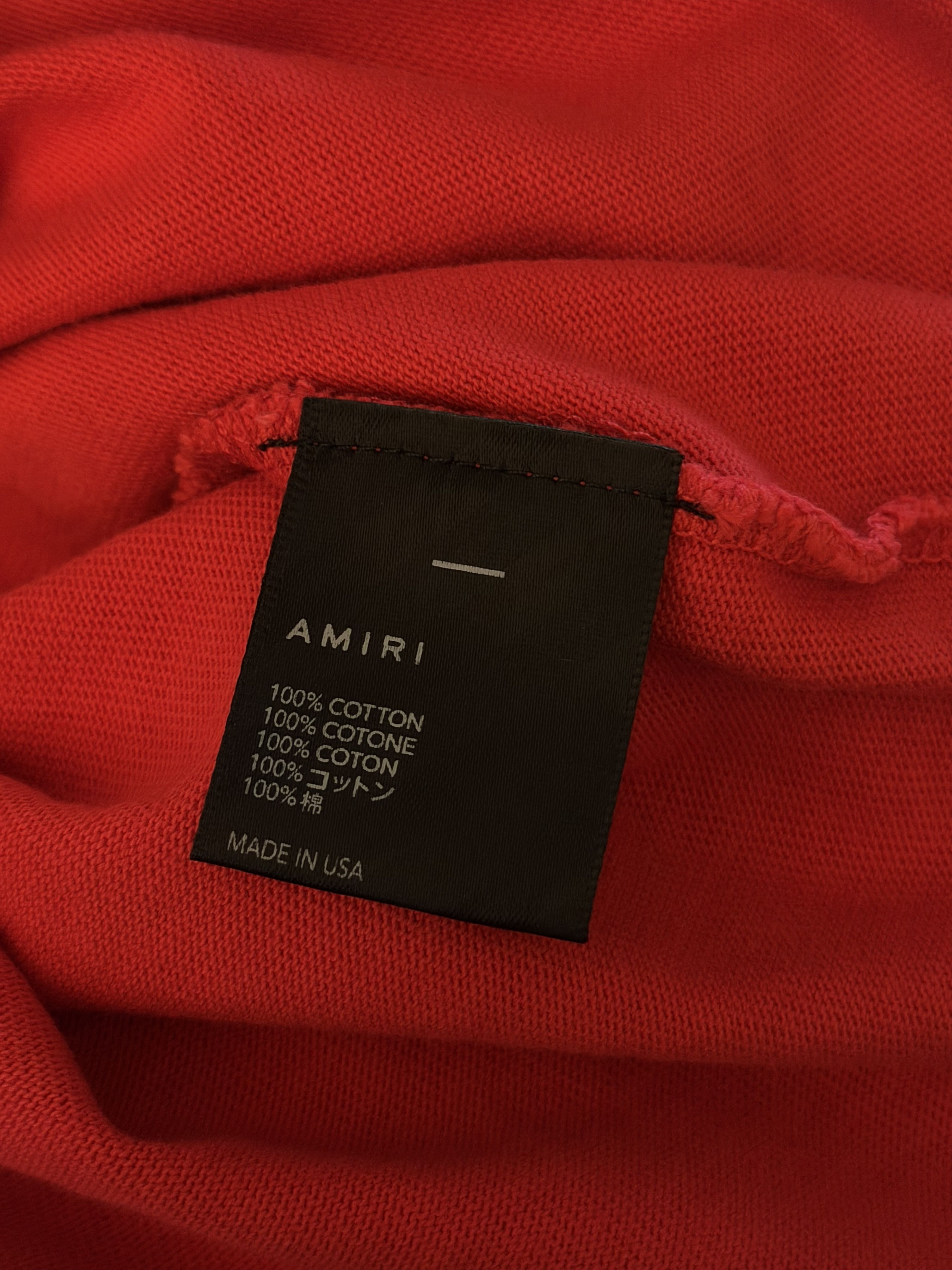 Amiri Amiri 22 Mesh Tee Size US M / EU 48-50 / 2 - 4 Thumbnail