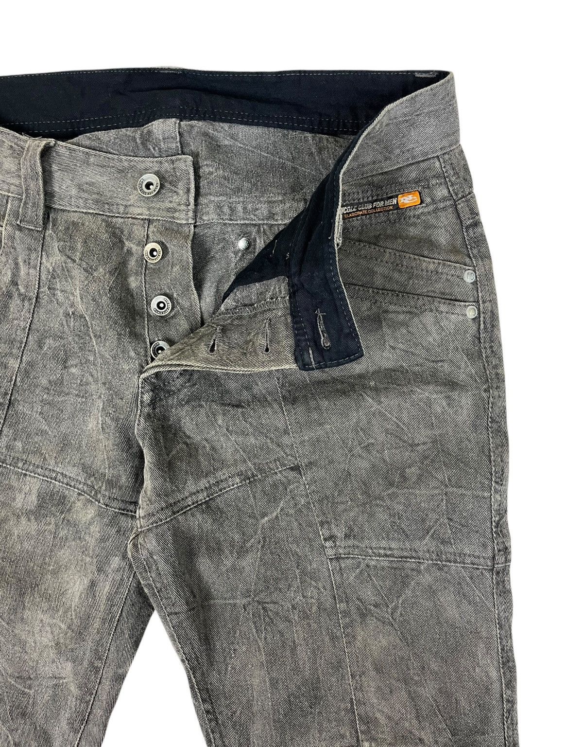 Japanese Brand × Nicole Club Nicole Club For Men Stone Washed Denim Jeans Size US 33 - 8 Thumbnail