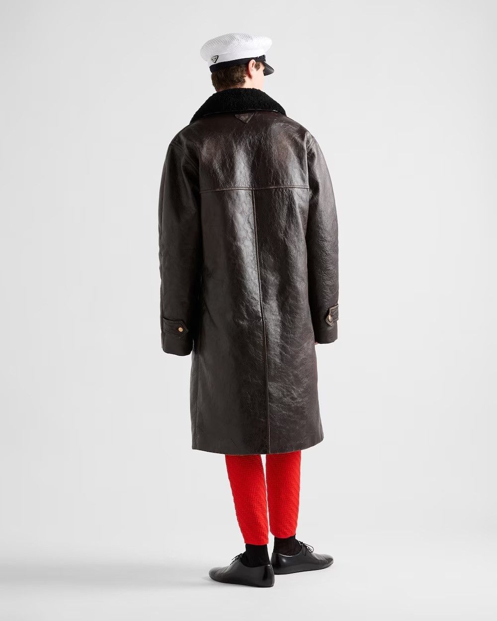 Prada o1bcso1str1025 Nappa Jacket in Brown Size US M / EU 48-50 / 2 - 5 Thumbnail