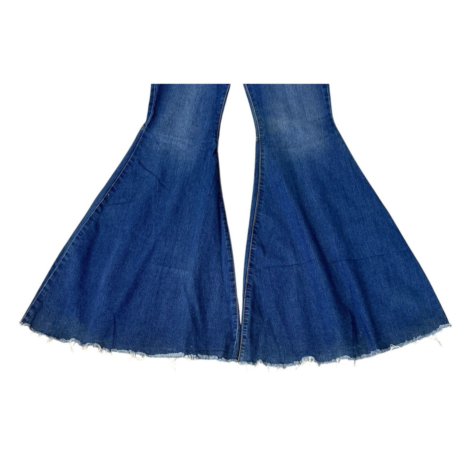 Free People FREE PEOPLE Just Float On Flare Jeans Vintage Bell Bottom 30 Size 30" / US 8 / IT 44 - 3 Thumbnail