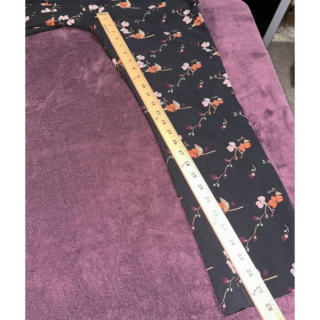 Cynthia Rowley Cynthia Rowley Black Plant Print Dress Pants Size 6 Size 30" / US 8 / IT 44 - 6 Thumbnail