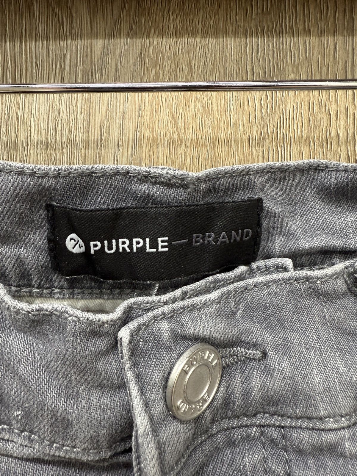 Purple Brand Purple Grey Denim Jeans Size US 29 - 7 Thumbnail