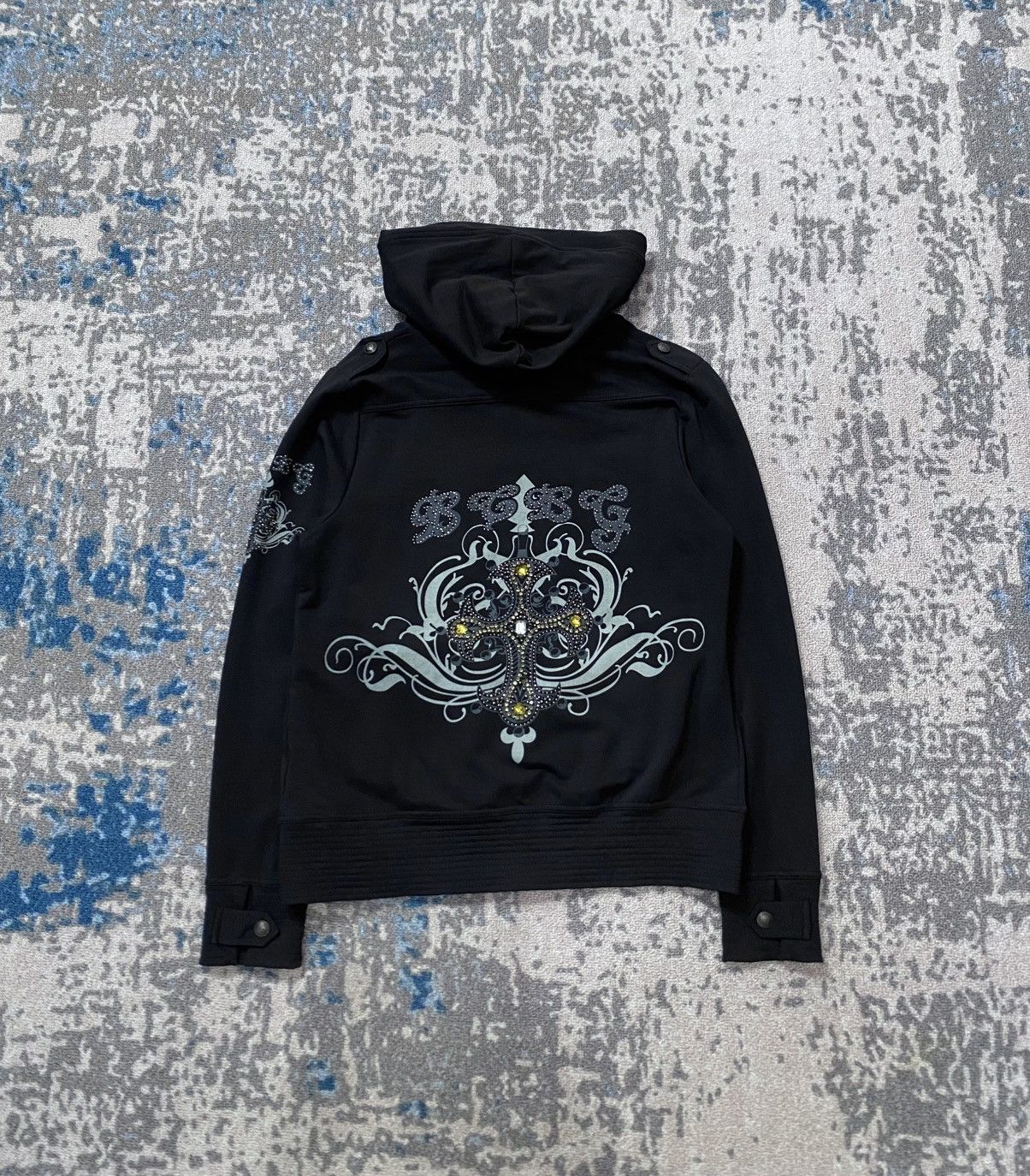 Hysteric Glamour Japanes Bcbg maxazria napoleon Croos Hoodie Size US L / EU 52-54 / 3 - 2 Thumbnail