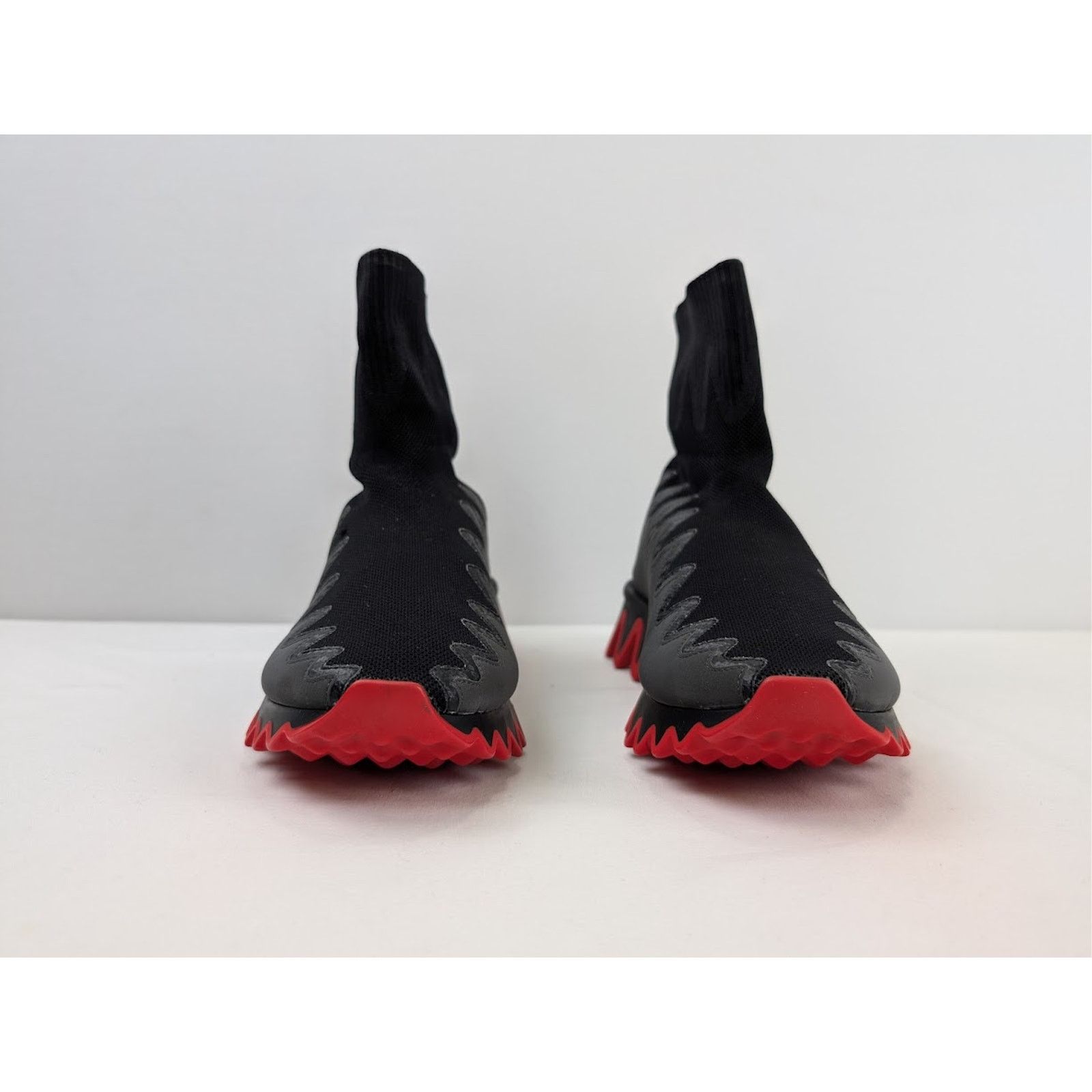 Christian Louboutin o1rshd1 Sharky Sock Sneakers in Black Size US 10.5 / EU 43-44 - 8 Thumbnail