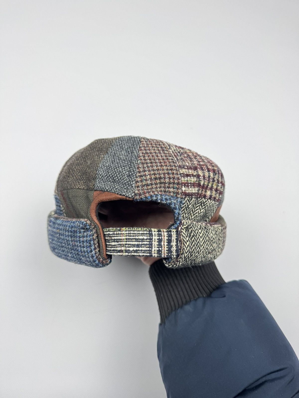 Stetson Stetson Mondeo Patchwork Docker Beanie Hat Size ONE SIZE - 4 Thumbnail